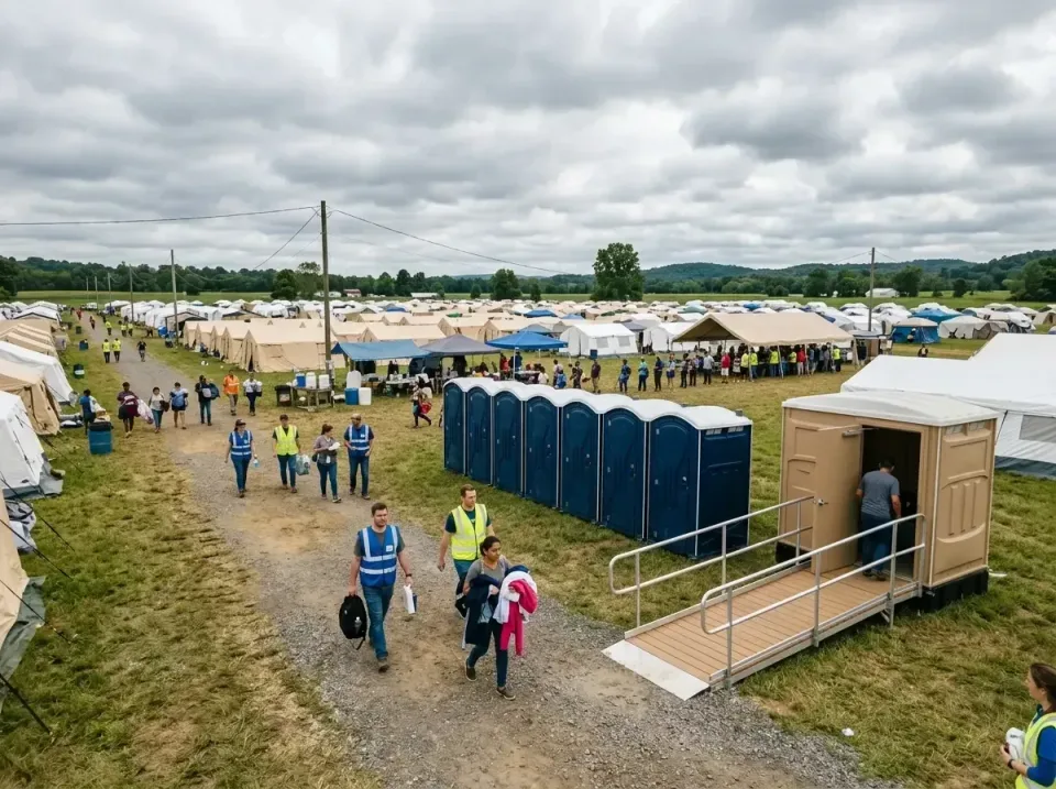 disaster-relief-camp-restrooms-010 — frequently asked questions, Dumpster & Portable Bathrooms Rental in Pecan Plantation, TX